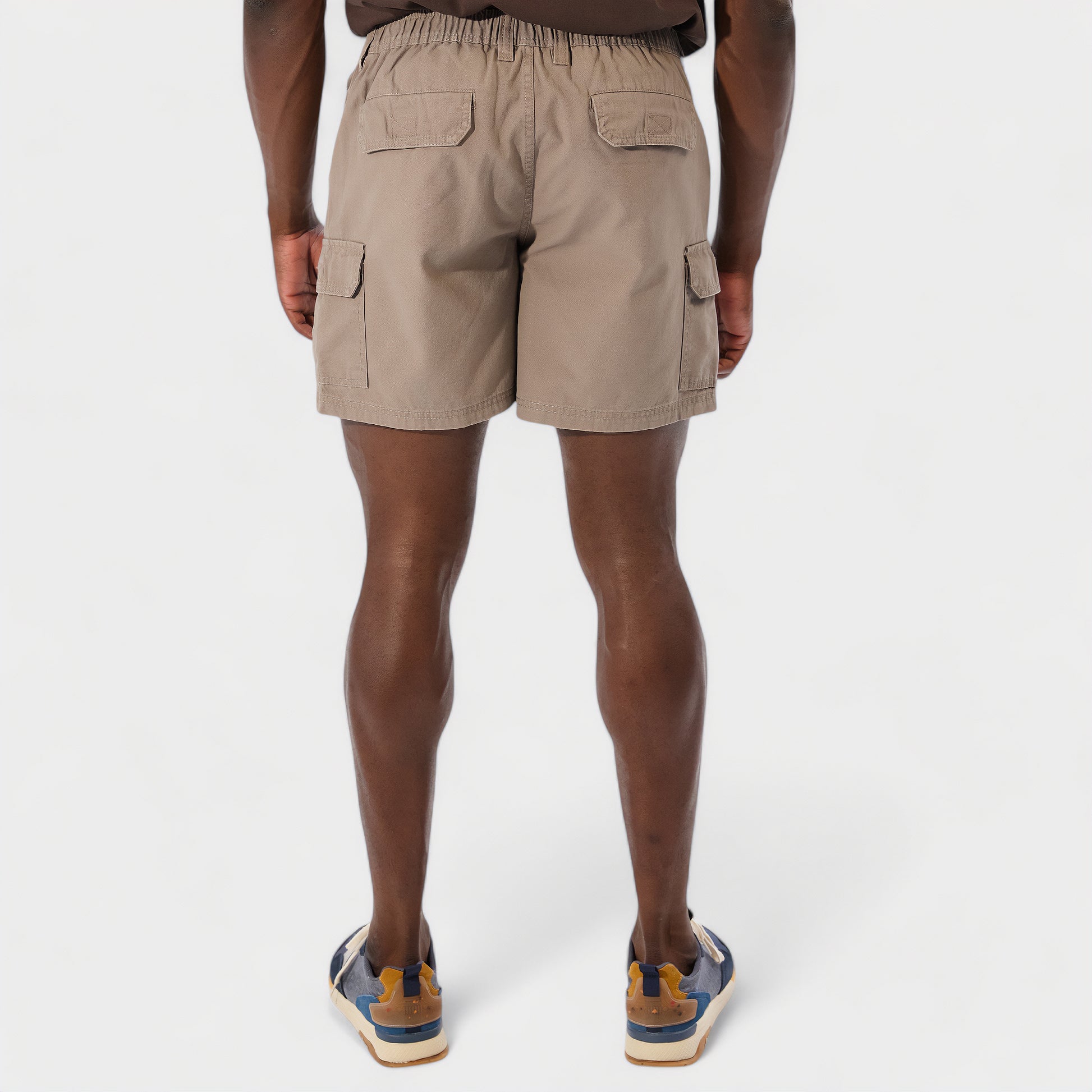 Jeep Mens Hurricane Cargo Shorts In Brown