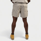 Jeep Mens Hurricane Cargo Shorts In Khaki
