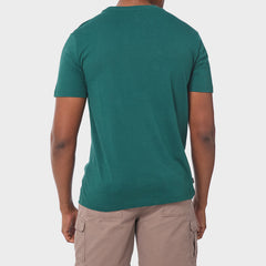 Jeep Mens Core Logo Grill T-Shirt Green