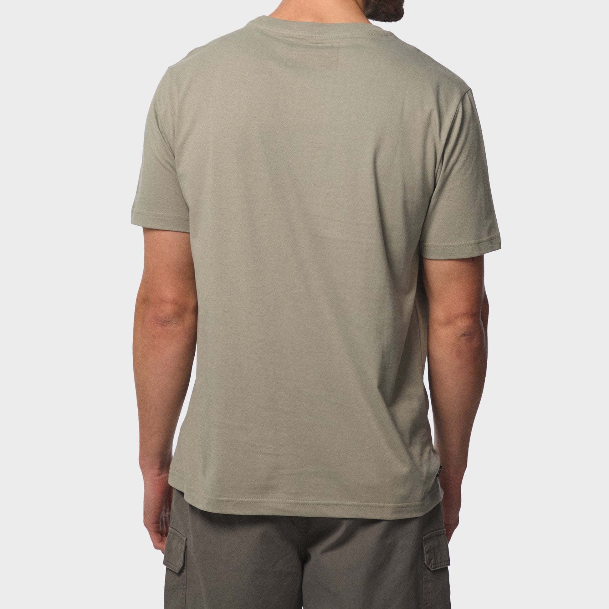 Jeep Mens Core Logo Grill T-Shirt Olive