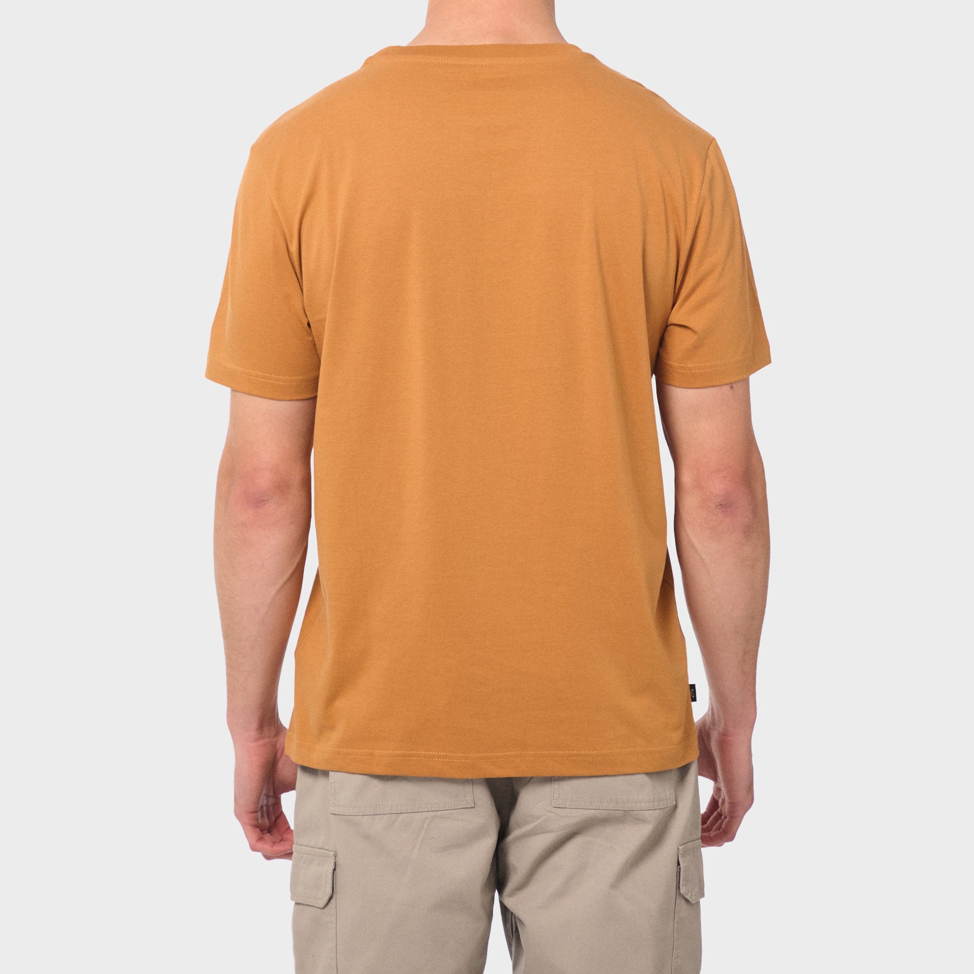 Jeep Mens Core Car Logo T-Shirt In Brown