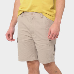 Jeep Mens Tapered Mountain Man Shorts In Khaki