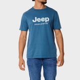 Jeep Applique Mens T-Shirt In Blue