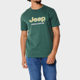 Jeep Applique Mens T-Shirt In Green