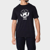 Jeep Mens Core Star T-Shirt In Black