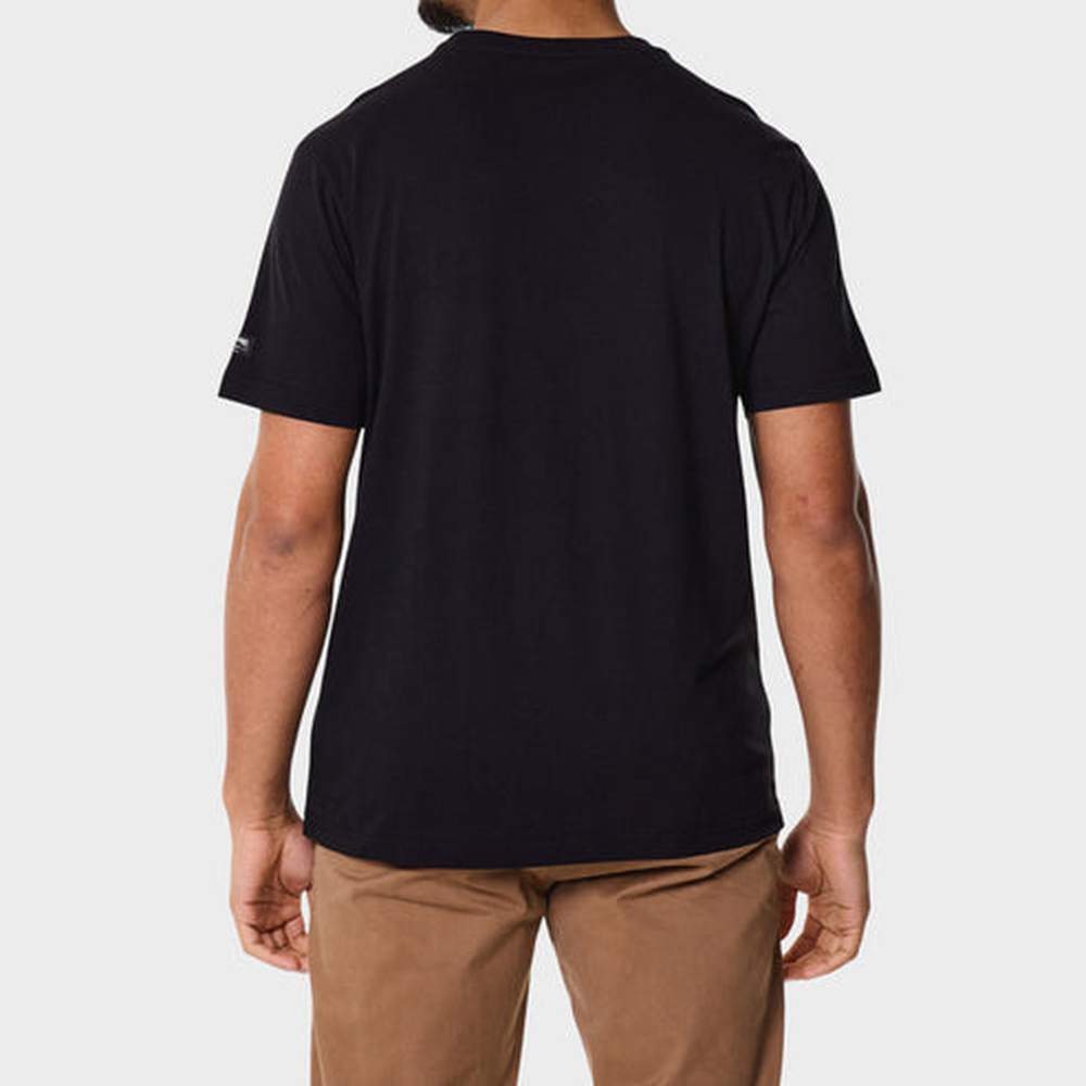 Jeep Mens Fashion Printed T-Shirts In Black