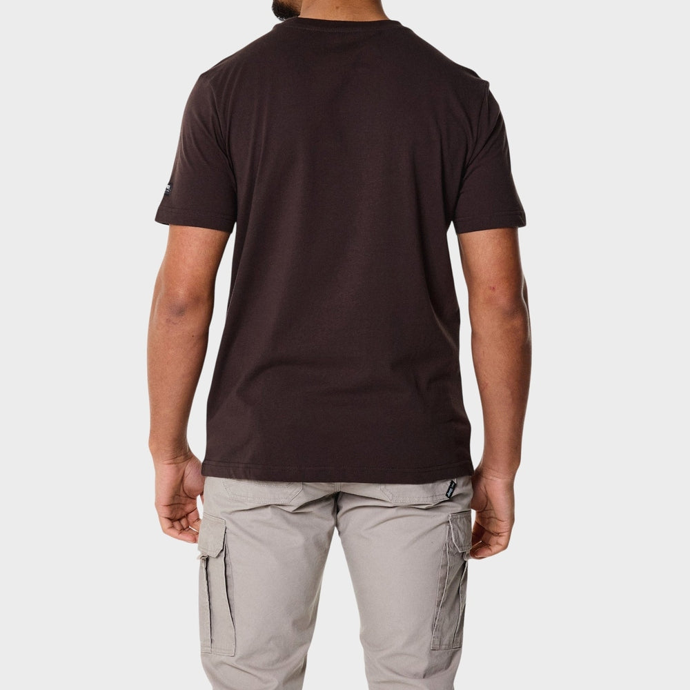 Jeep Fashion Mens T-Shirt In Brown