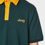 Jeep Mens Rugby Golfer In Green