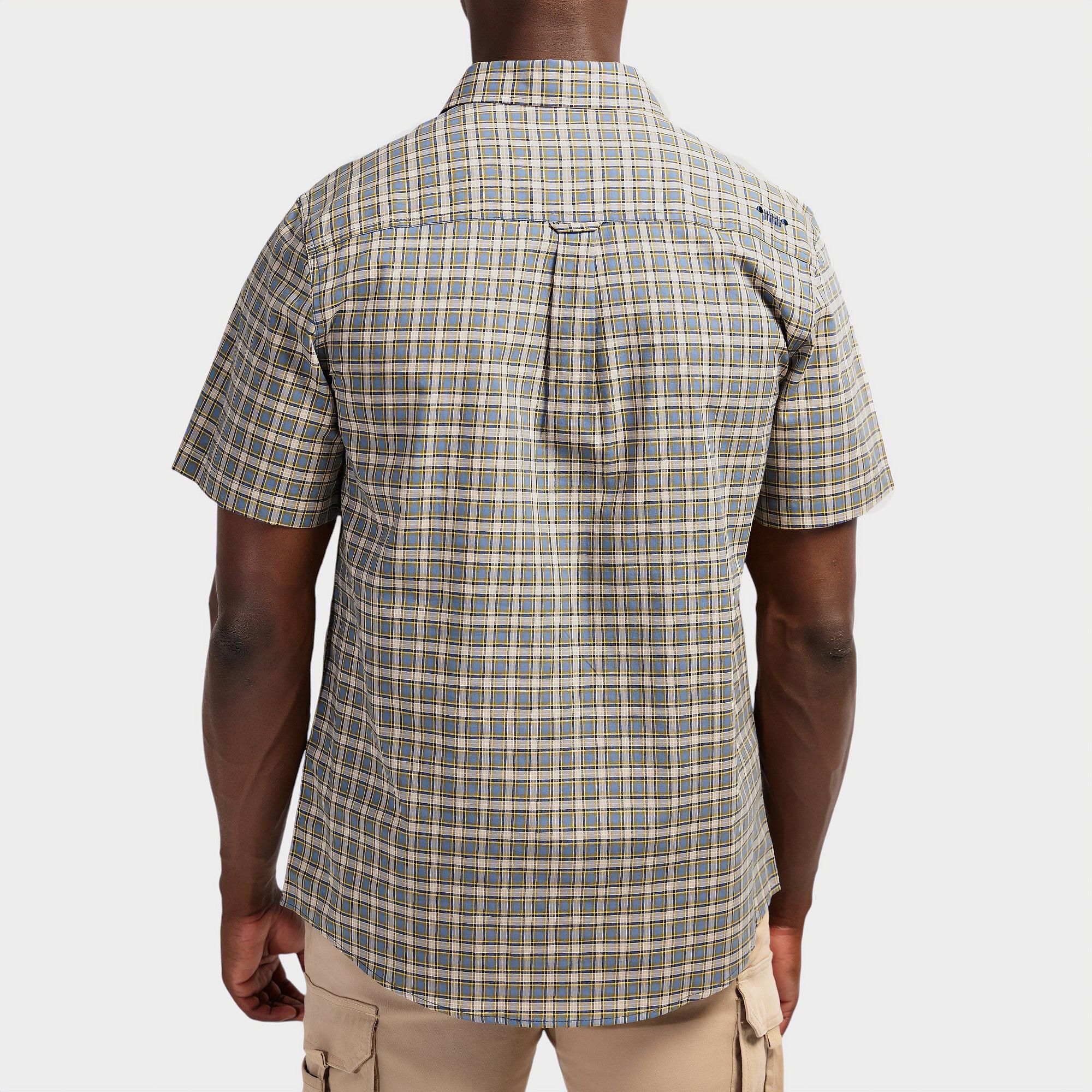 Jeep Yarn Dye Check Long Sleeve Shirt In Yellow