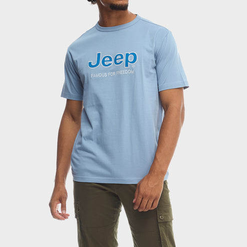 Jeep Core Applique T-shirt in Blue