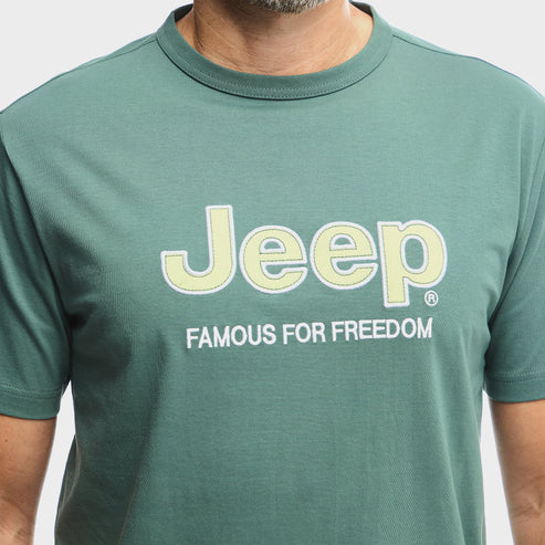 Jeep Core Applique T-shirt in Green