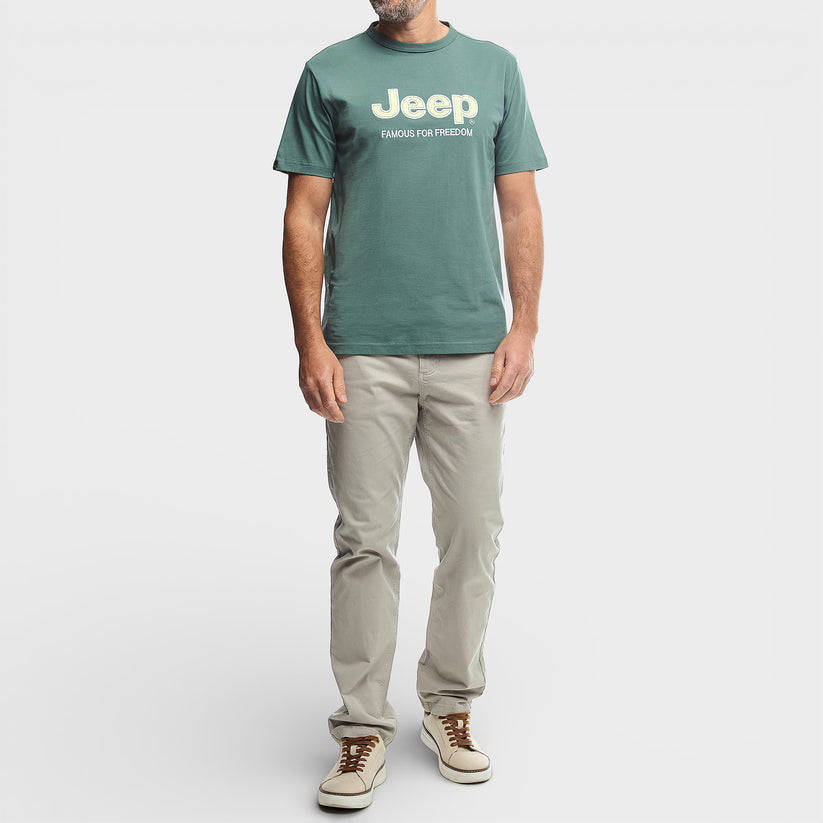 Jeep Core Applique T-shirt in Green