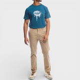 Jeep Mens Classic Chino Pants In Khaki