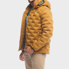 Jeep Hero Puffer Jacket in Brown