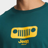 Jeep Icon Logo Grill T-Shirt In Green