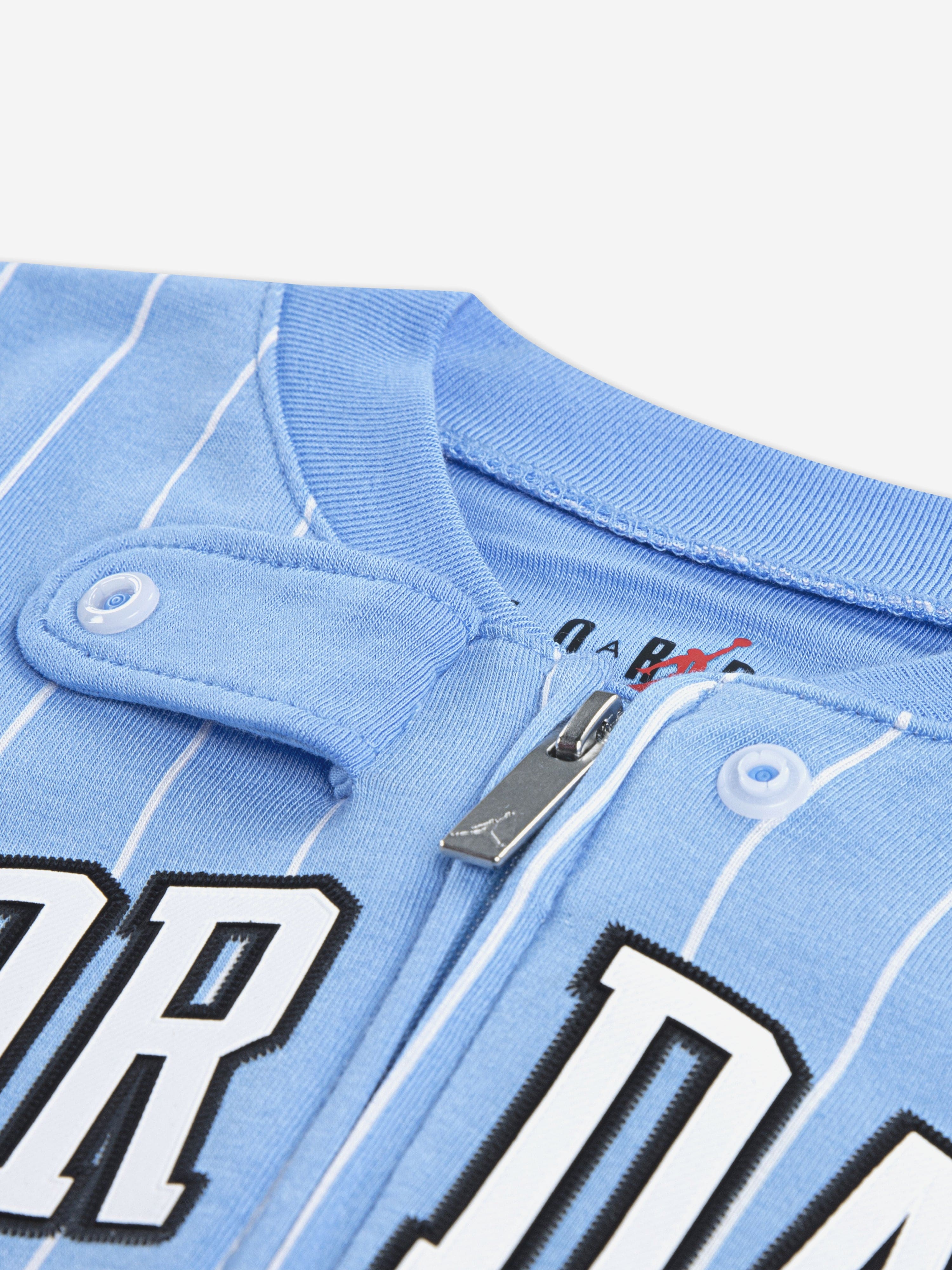 Jordan Boys Jersey 23 Coverall In Baby Blue