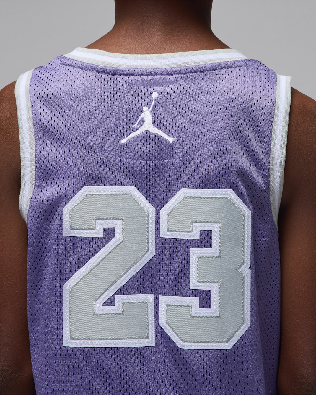 Jordan Unisex Sports Jersey 23 Tank Top In Dusty Amethyst