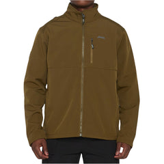 Jeep  Mens Funnel Neck Soft Shell Jacket Brown