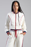 Sissy boy Womens Off Your Game Track Top In Cream