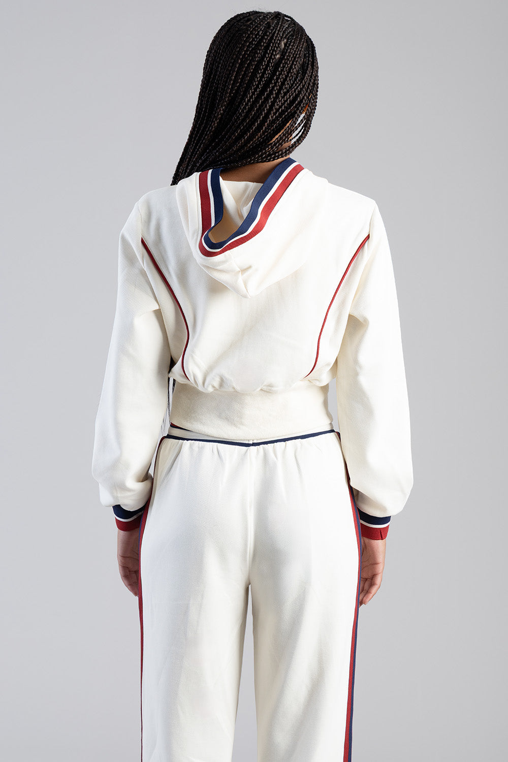 Sissy boy Womens Off Your Game Track Top In Cream