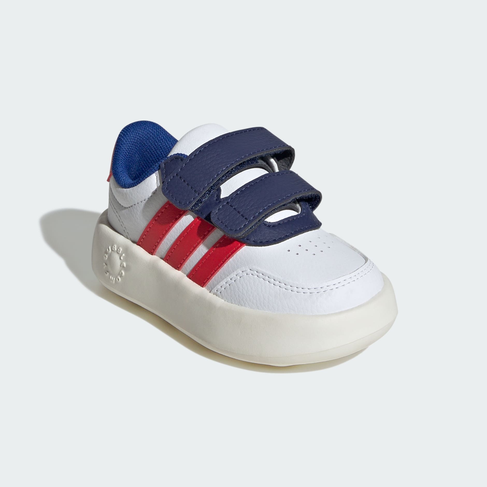 Adidas Boys Breaknet 3.0 Sneakers In White Multi