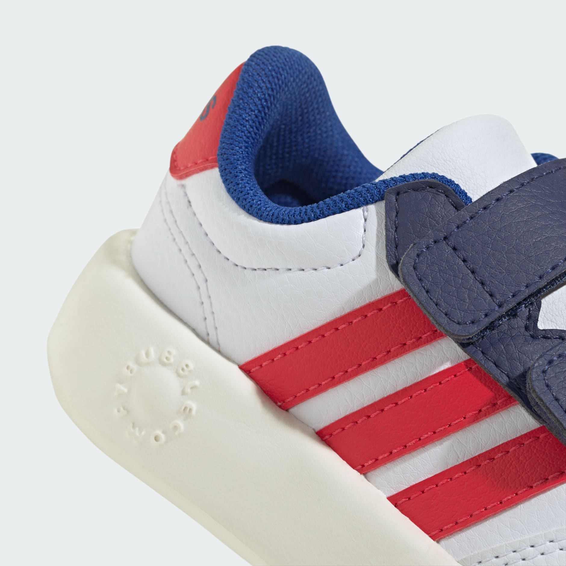 Adidas Boys Breaknet 3.0 Sneakers In White Multi