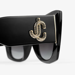 Jimmy Choo Jc5036B Womens Sunglasses In Black