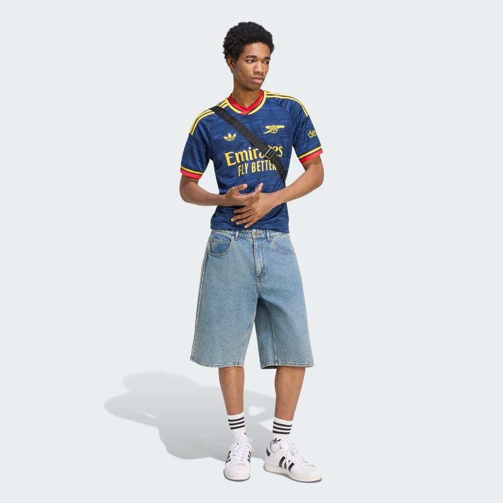 Adidas Mens Arsenal FC 26/27 Away Jersey In Blue Multi