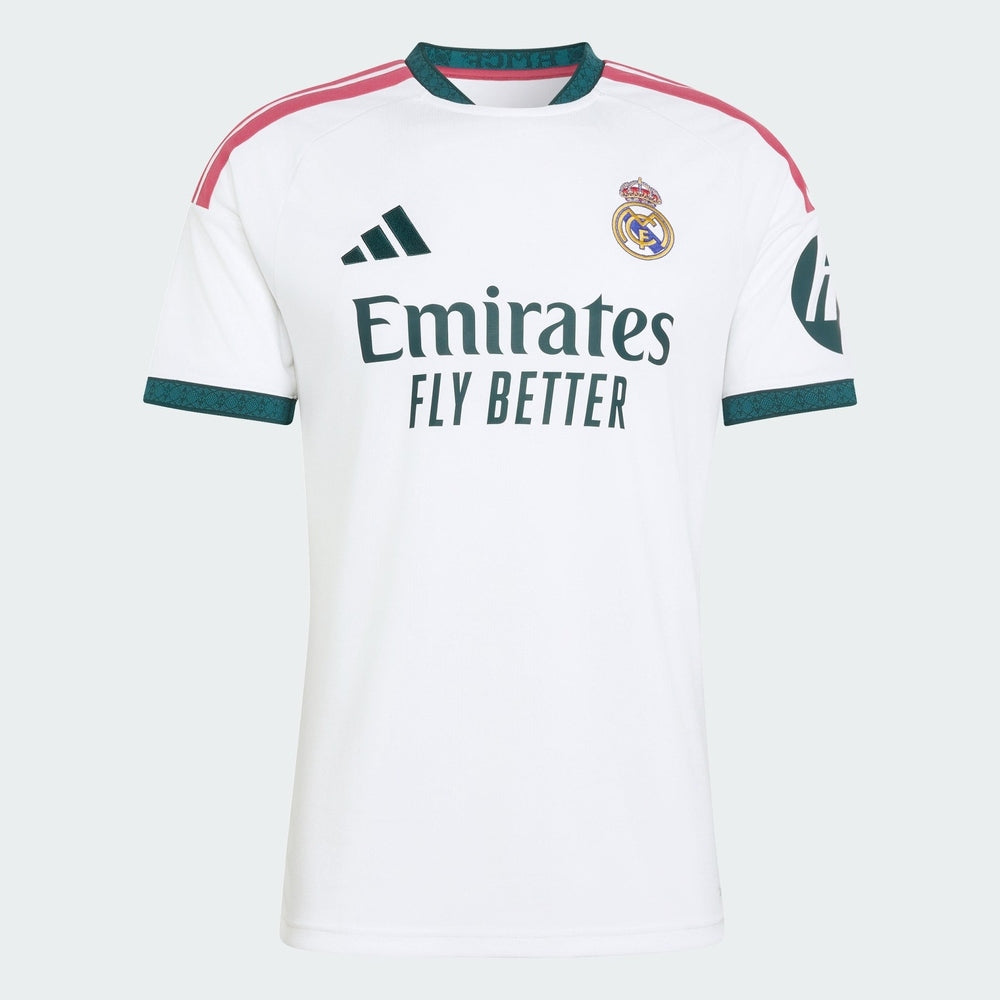 Adidas Mens Real Madrid 26/27 Home Jersey In White Multi