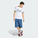 Adidas Mens Real Madrid 26/27 Home Jersey In White Multi