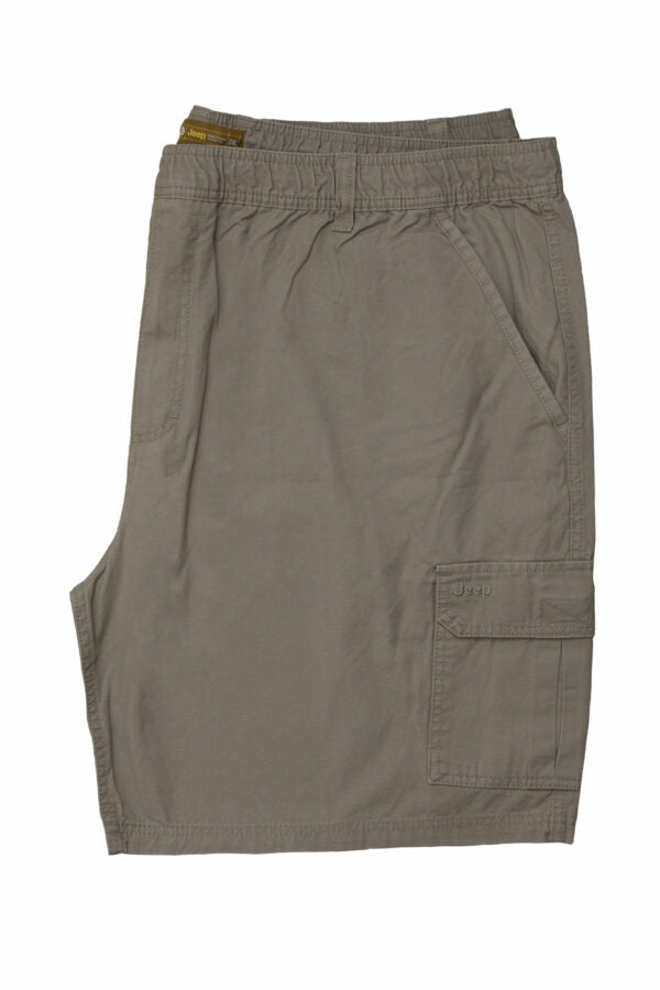 Jeep 21Cm Elasticated Walk Shorts In Khaki