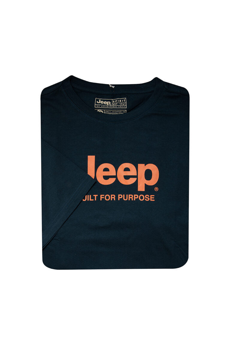Jeep Mens Icon Core T-Shirt In Navy
