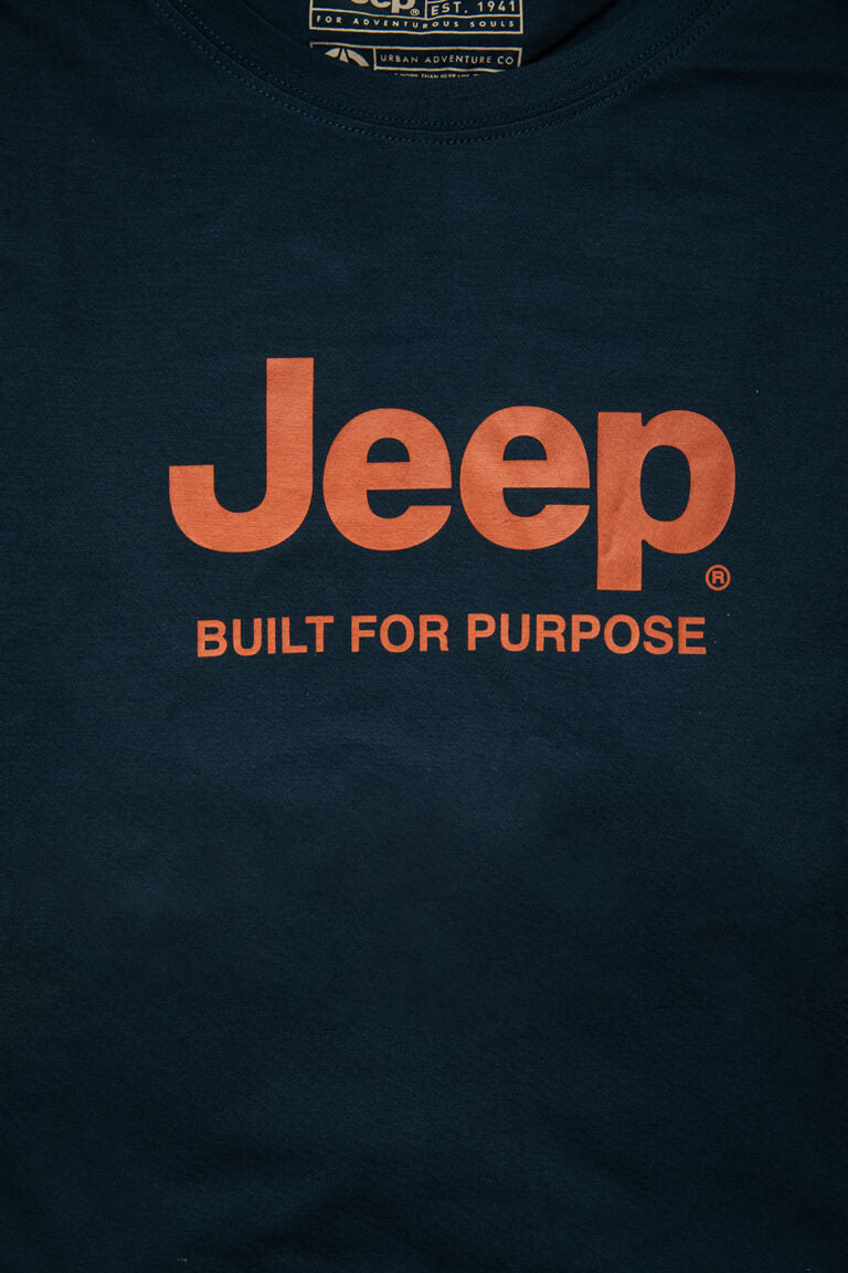 Jeep Mens Icon Core T-Shirt In Navy