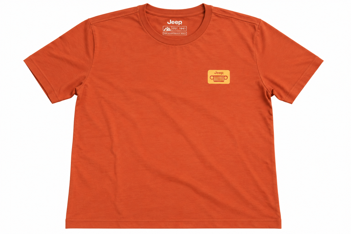 Jeep Essential T-Shirt In Orange