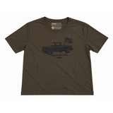 Jeep Fashion American Icon Mens T-Shirt In Olive
