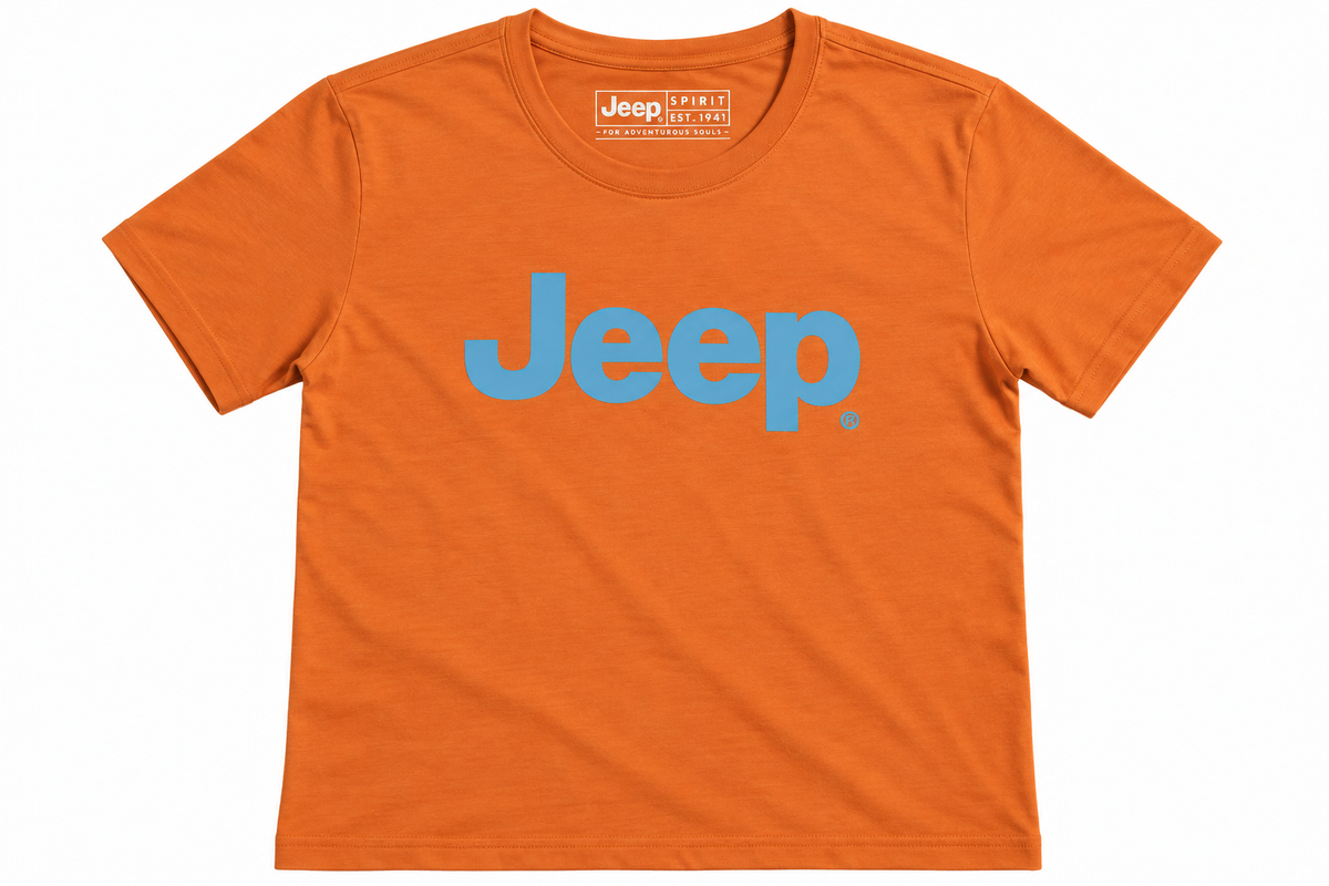 Jeep Icon T-Shirt In Orange