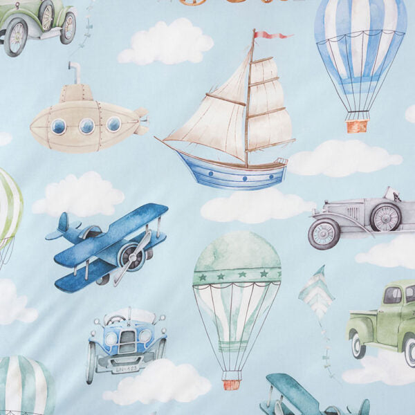 Linen House Jeset Journey Duvet Cover Set In Light Blue