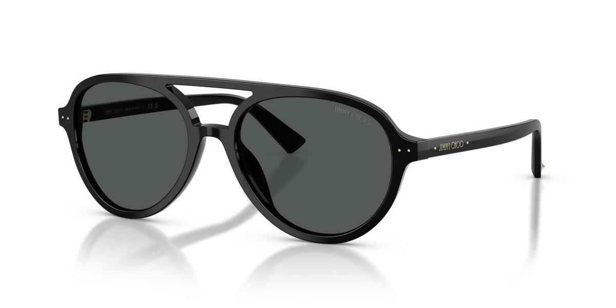 Jimmy Choo Sunglasses For Women in Shiny Black