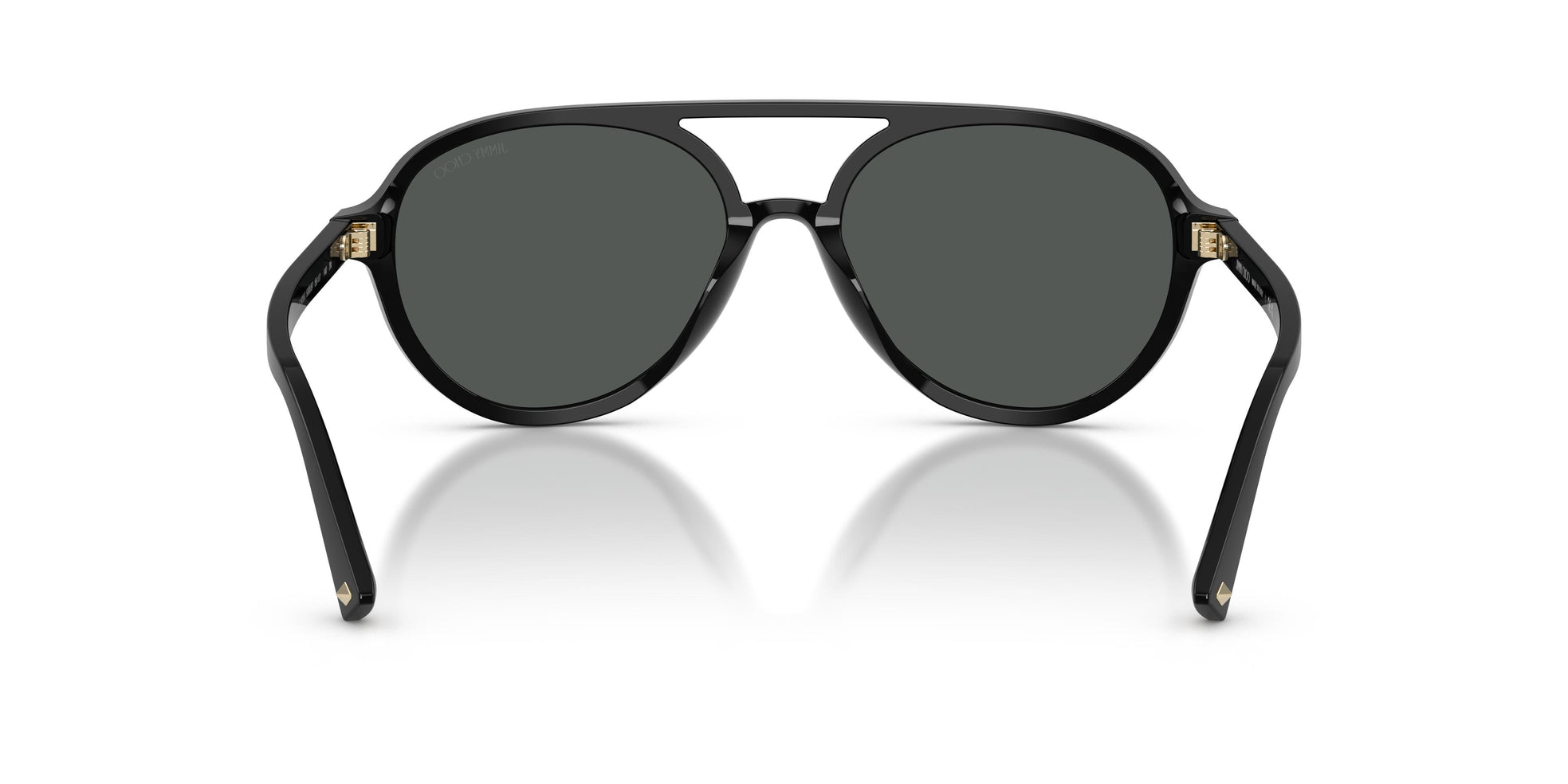 Jimmy Choo Sunglasses For Women in Shiny Black