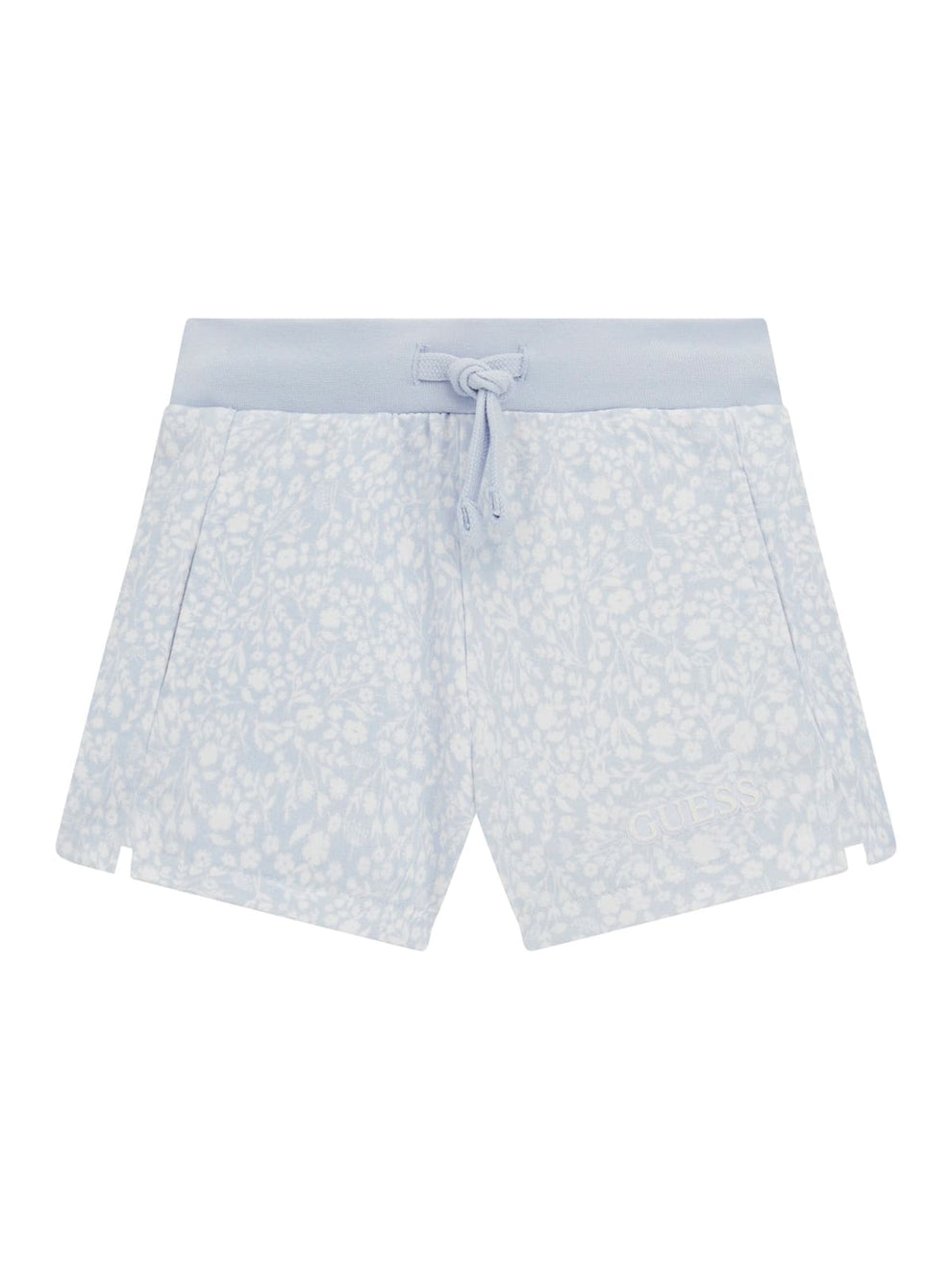 Guess Girls 2G Active Shorts In Light Blue