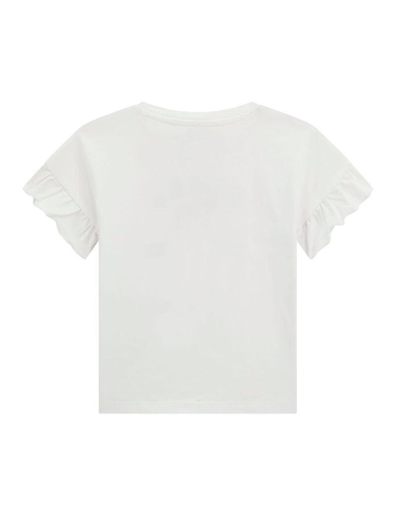Guess Girls 2G T-Shirt In White