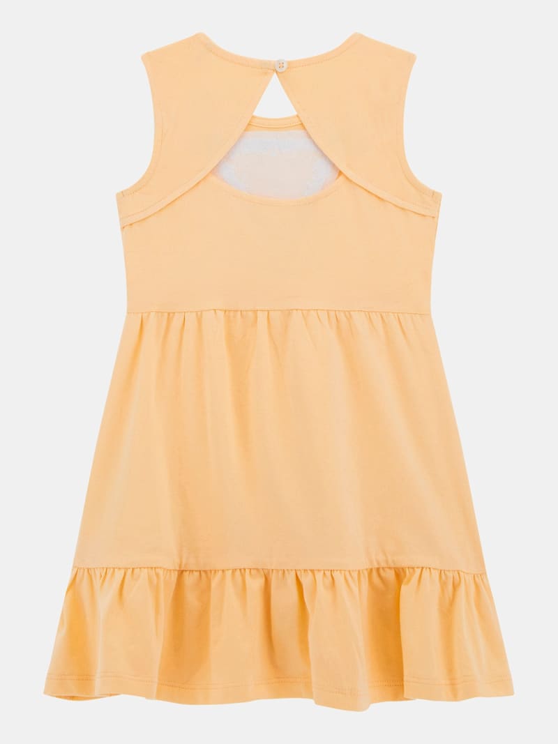 Guess Girls Sleeveless Orange Dress