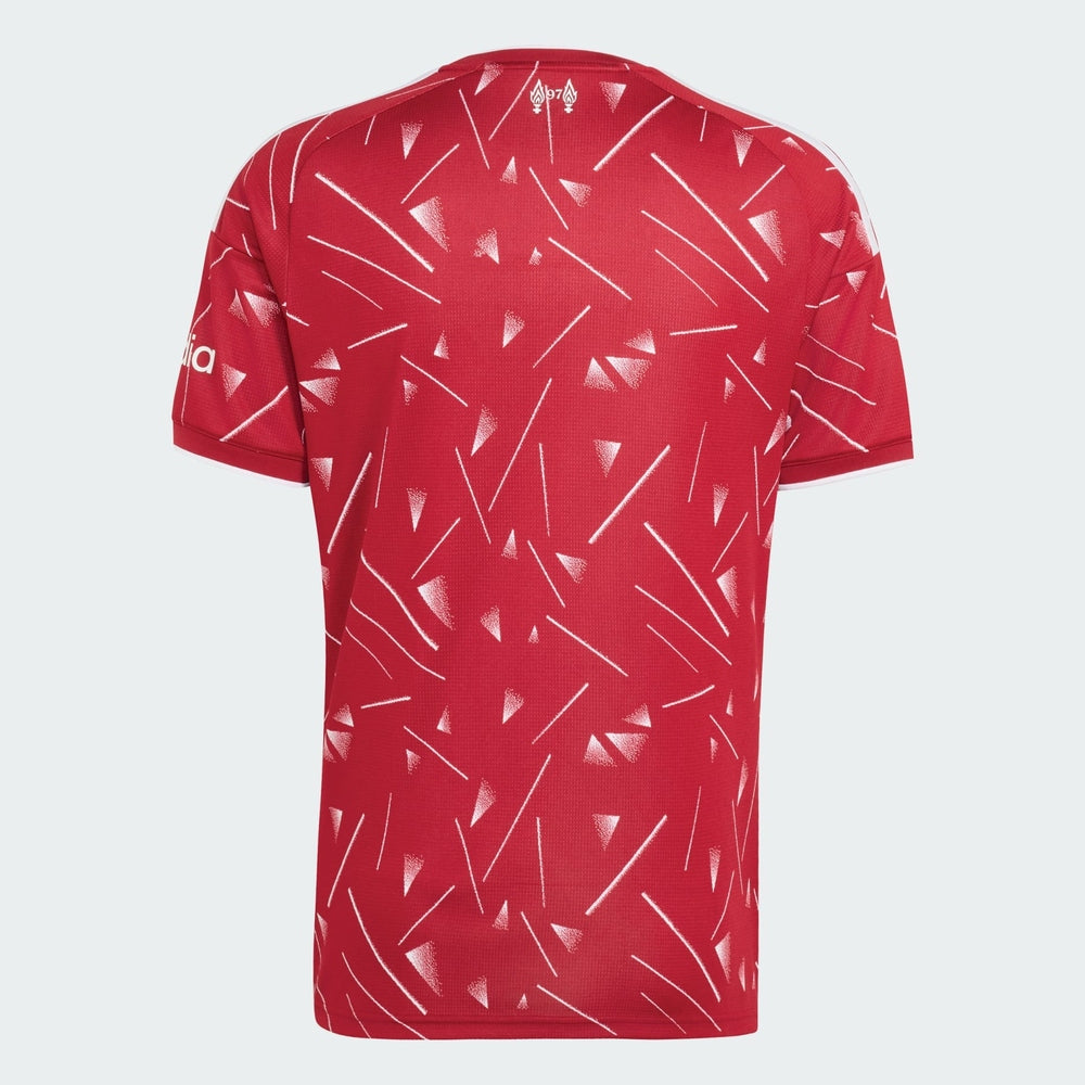 Adidas Mens Liverpool FC 26/27 Home Jersey In Burgandy/White