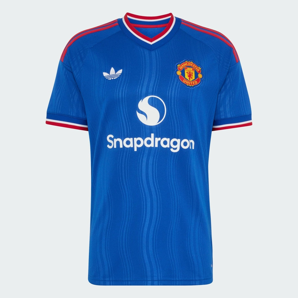 Adidas Mens Manchester United 26/27 Away Jersey In Royal Blue Multi