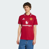Adidas Mens Manchester United 26/27 Home Jersey In Red/White