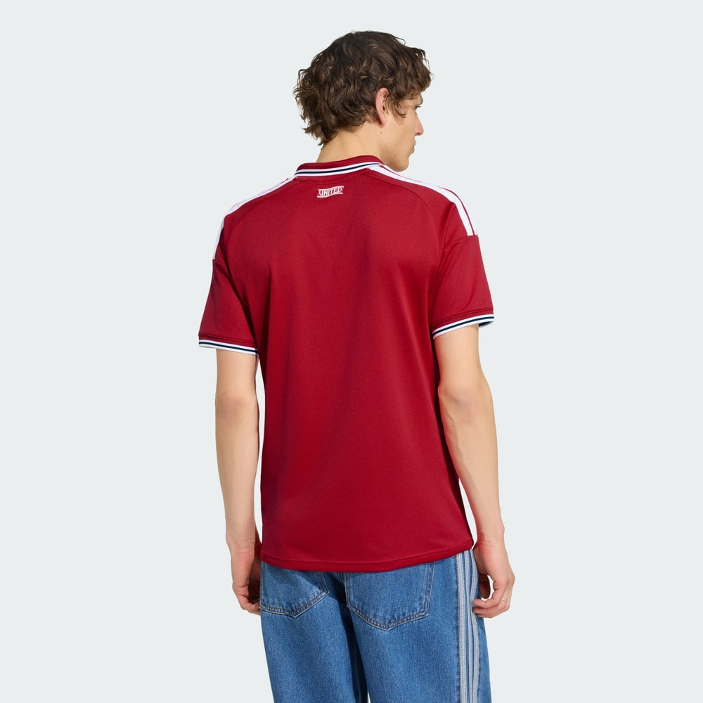 Adidas Mens Manchester United 26/27 Home Jersey In Red/White