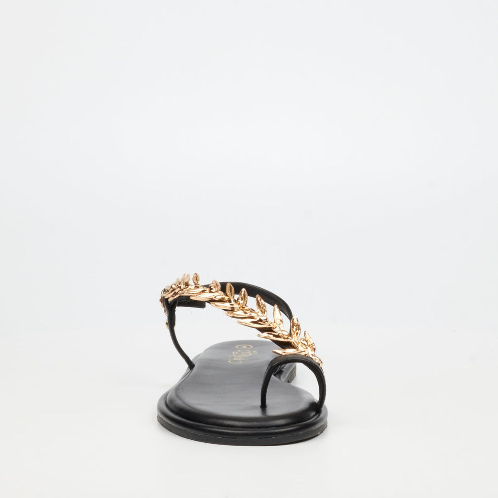 Miss Black Ladies Kali 10 Sandals In Black