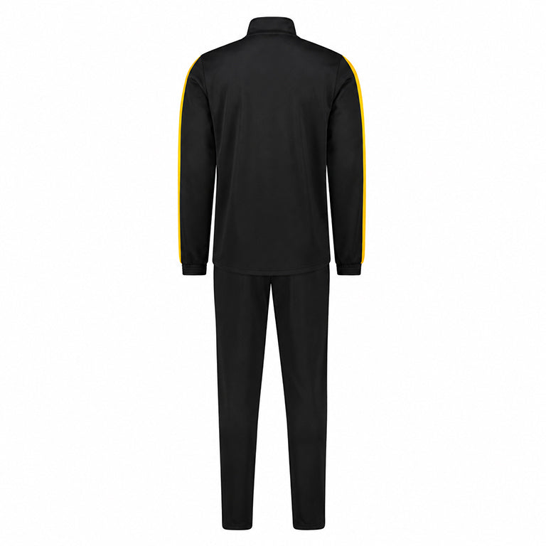 Kappa Kaizer Chiefs Mens 2 Piece Salcito Tracksuit In Yellow & Black