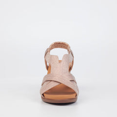 Butterfly Feet Ladies Katia 1 Shoes Rose Gold