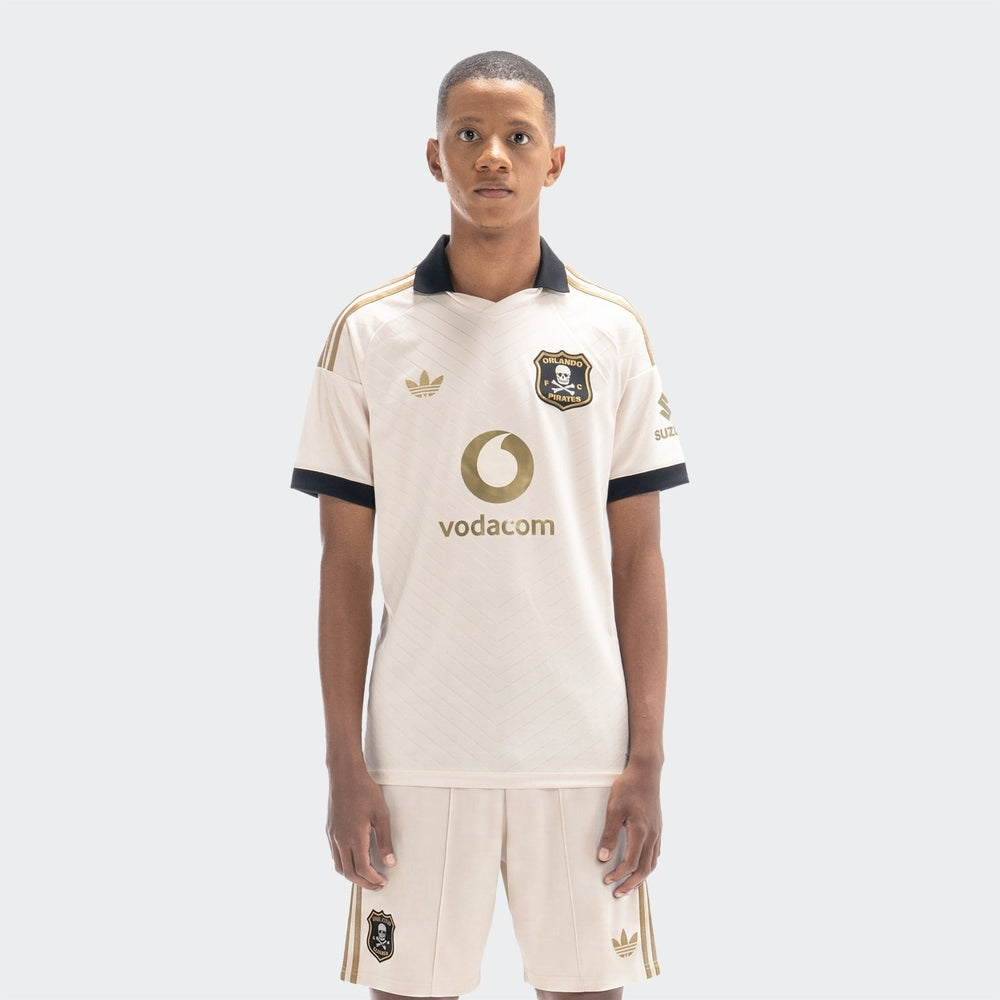 Adidas Mens Orlando Pirates 26/27 Away Jersey In Beige